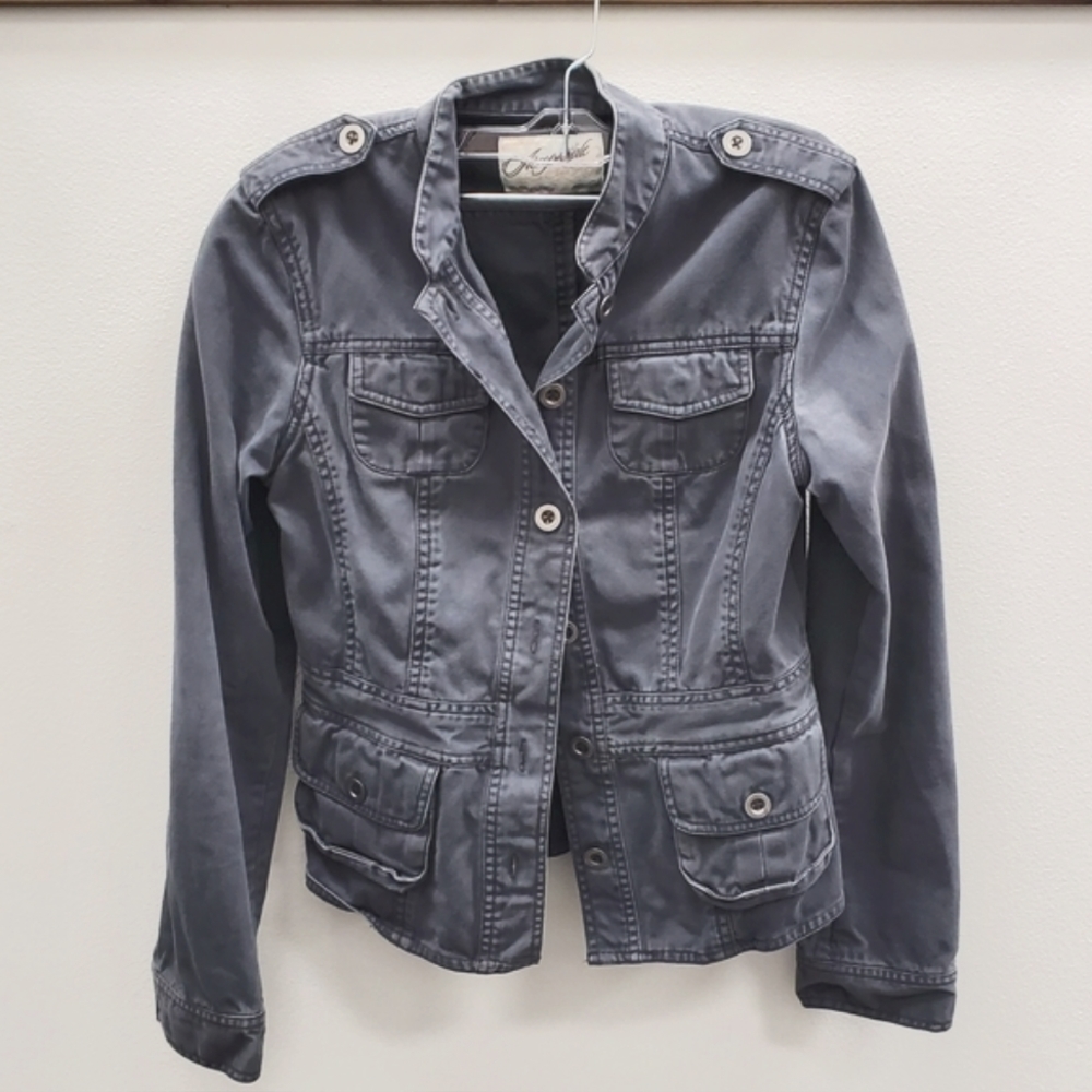 Aeropostale Charcoal Grey Jacket - Picture 3 of 6